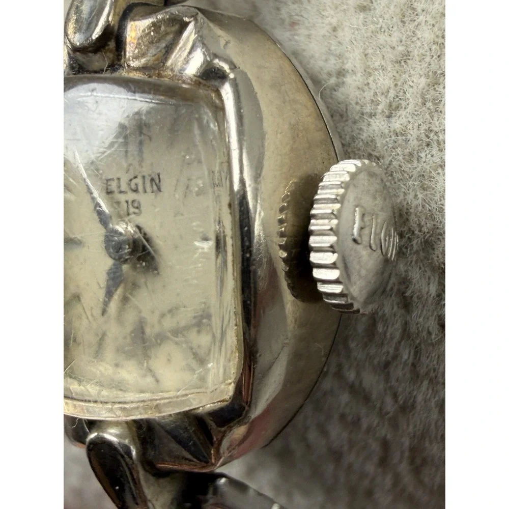Elgin Manual Wind Works Ladies Watch 14MM 6.25